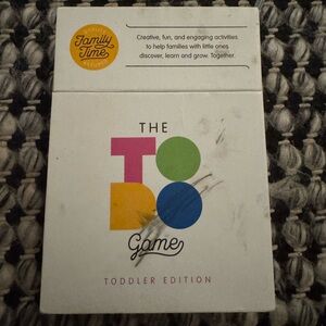 The to do game toddler
